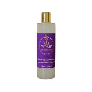 Bomb Bath & Shower Aloe Vera Body Wash- Caribbean Flowers